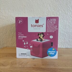 Tonies Pink Starter Set - Kids Storytime Toy
